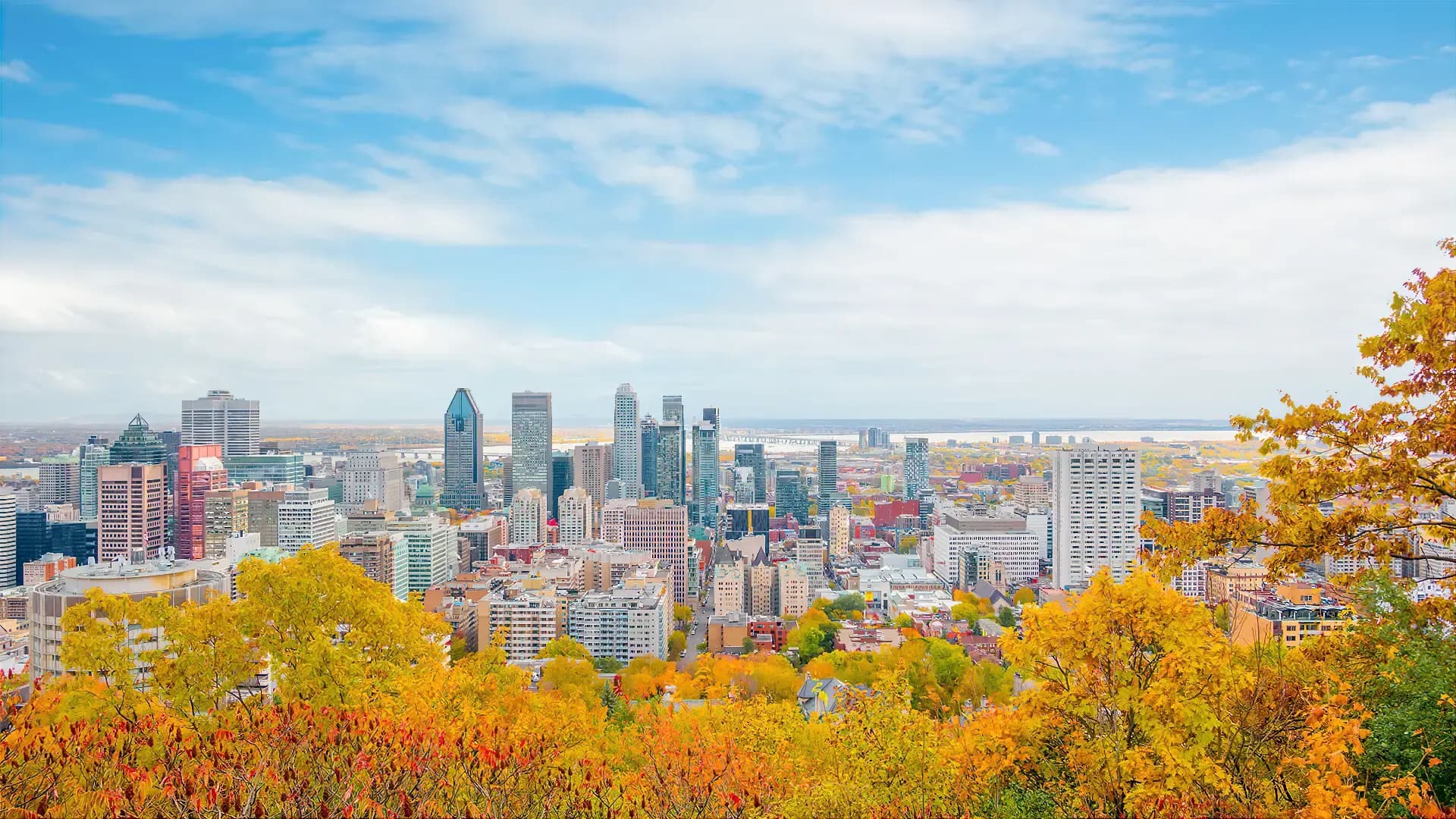 Skyline of Montreal